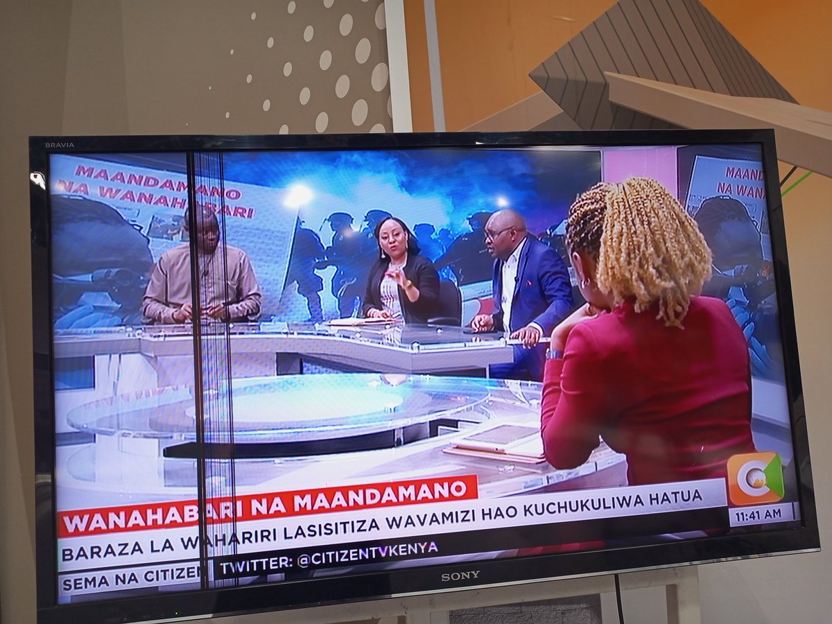 NyangePatience's tweet photo. This morning, I was delighted to be hosted by @MKapombe on @citizentvkenya in regards to the recent attacks on journalists &amp; the state of the nation.

All of us at @AMWIK condemn any form of attacks directed to journalists. We do so in the strongest terms possible.

#AMWIK2023 https://t.co/uavQcCmcoH
