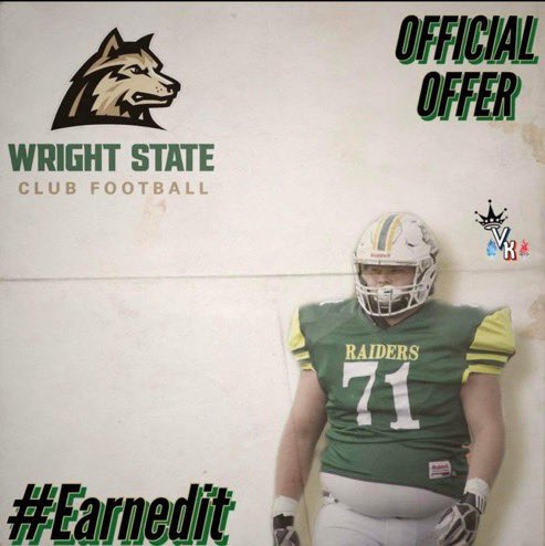 GWilson1187's tweet photo. Blessed to receive the ⭕️ffer from Wright State @WrightStFball @dsmith060488 @_VHS_Athletics https://t.co/RuxbN9rwA5