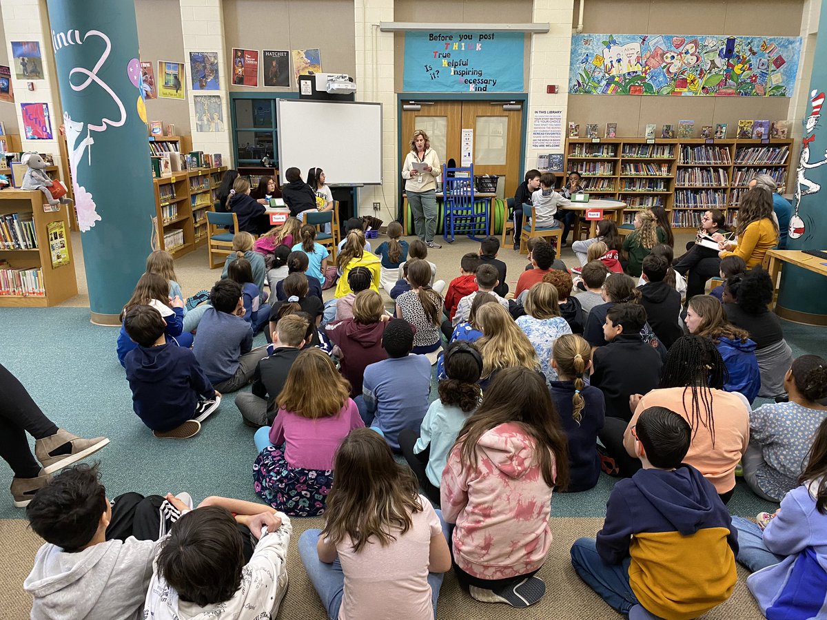5th-grade students engaged in LMES #BookBowl final rounds before the inter-district competition! They’re all winners!