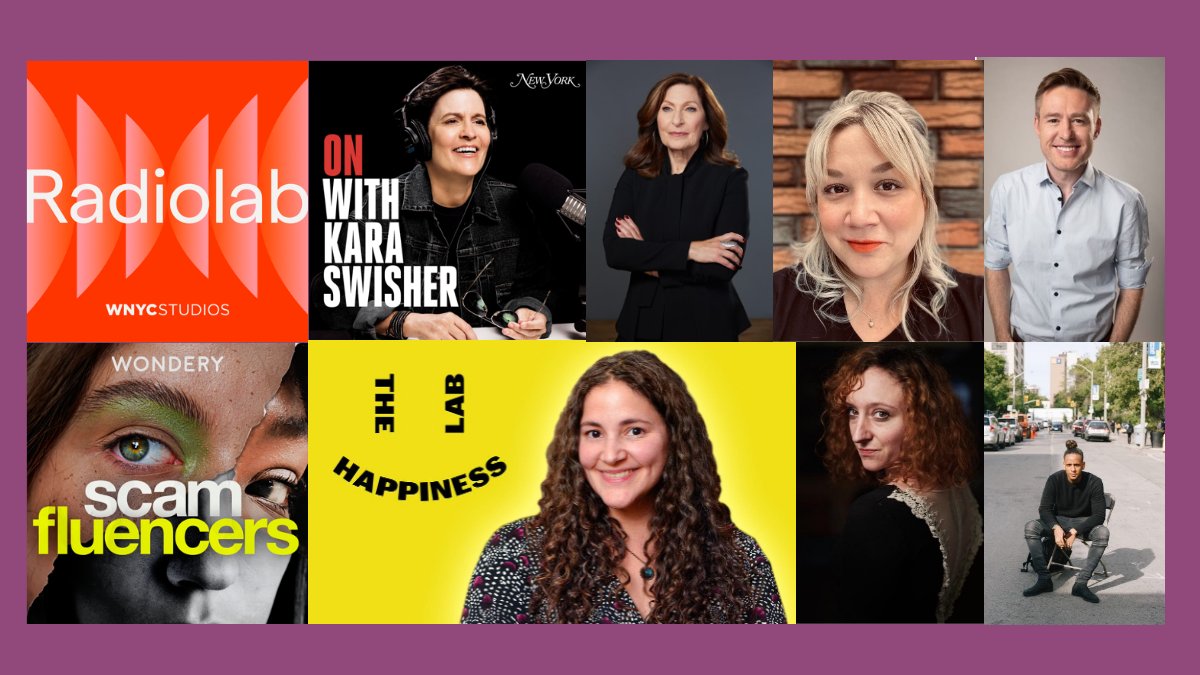 Joining <a href="/Radiolab/">Radiolab</a> with <a href="/Si_Adler/">Simon Adler</a> &amp; <a href="/latifnasser/">Latif Nasser</a> &amp; Scamfluencers with <a href="/Scaachi/">scaachi</a> &amp; <a href="/KindaHagi/">sarah hagi</a> for the Podcast Festival Showcase are <a href="/cbcpodcasts/">CBC Podcasts</a>’ hosts <a href="/amtremonti/">Anna Maria Tremonti</a>, <a href="/TVGavin/">Gavin Crawford</a>, <a href="/FalenJohnson/">Falen Johnson</a>, <a href="/AmhaMatt/">Matthew Amha 🌺🌺</a>, <a href="/kaitlinprest/">kaitlin prest</a> &amp; <a href="/jayme_poisson/">jayme poisson</a>, <a href="/karaswisher/">Kara Swisher</a> with...