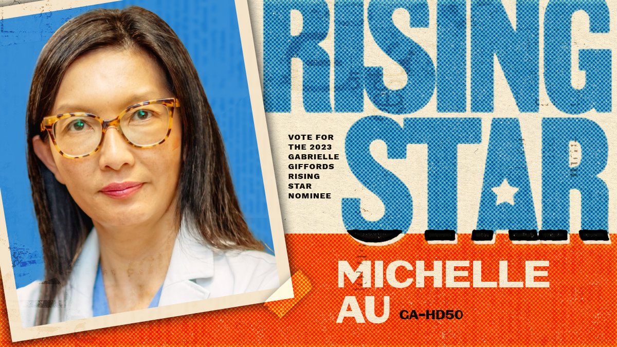 .<a href="/AuforGA/">Dr. Michelle Au</a> is the first Asian American woman elected to the Georgia Senate. She now represents the 50th state House District. As the only Democratic doctor in the state legislature, she is fighting Georgia’s six-week abortion ban &amp; harmful legislation banning medication abortion.