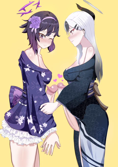 新年のテンションで亀頭ちゅっちゅっしてしまう正月カヨコハルカ#ふたなり 