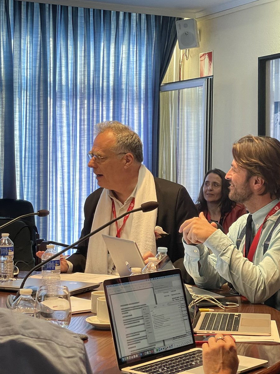 ucm_icei's tweet photo. Presenta ahora Dimitrios Stamopoulos (Universidad Técnica Nacional de Atenas) su investigación titulada “Trading product-embodied Knowledge in global value chains”. #CatChainWorkshop #CatChainProject . https://t.co/RoKxGq2EI6