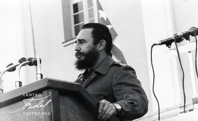 #Fidel:"Nosotros habremos de caracterizarnos por nuestra confianza en nosotros mismos, por nuestra confianza en nuestra capacidad para seguir y desarrollar nuestro camino revolucionario". #FidelVive