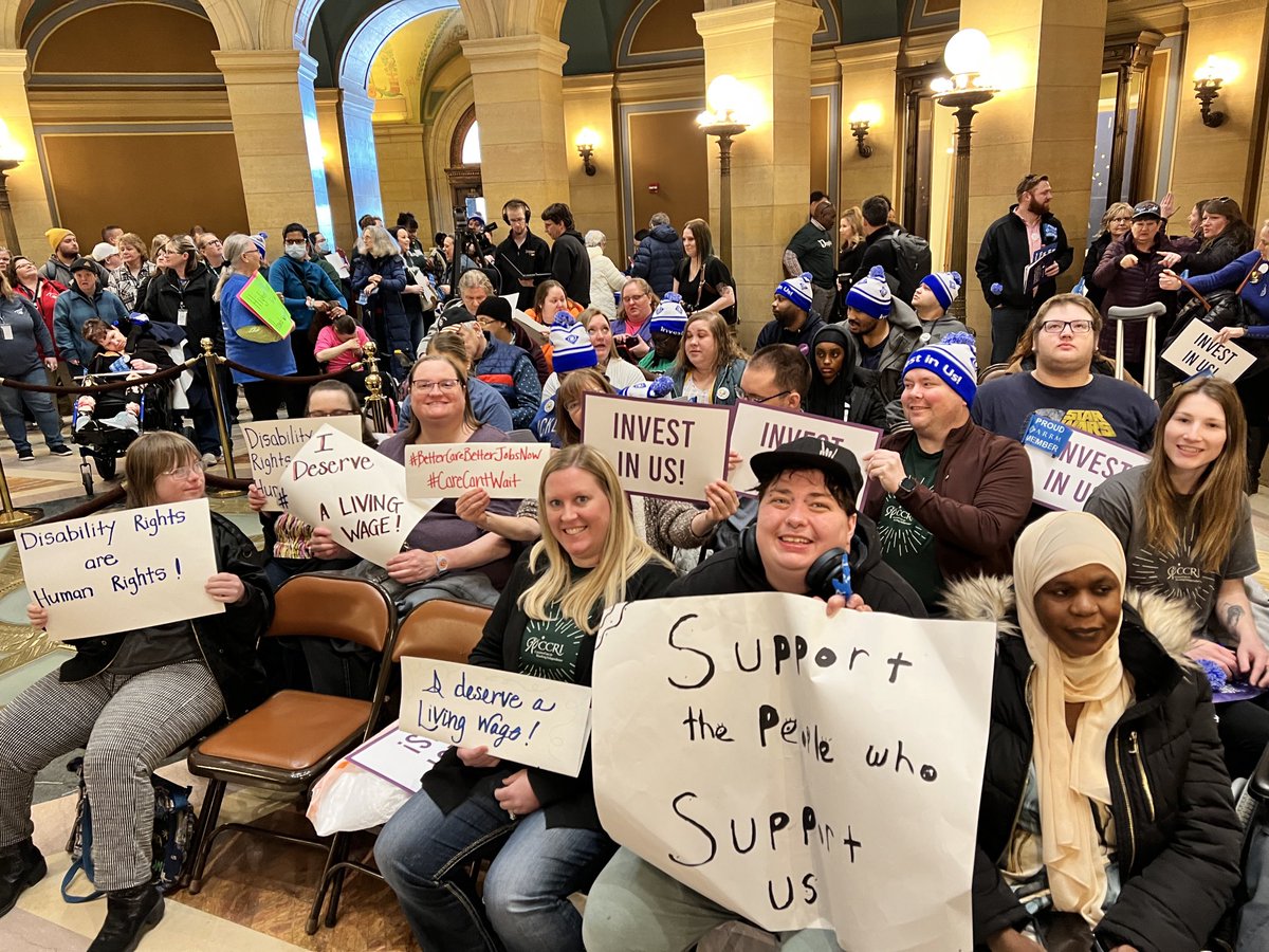 CCRIShannon's tweet image. Rally at the Capitol for #DisabilityServicesDay. #InvestInUs