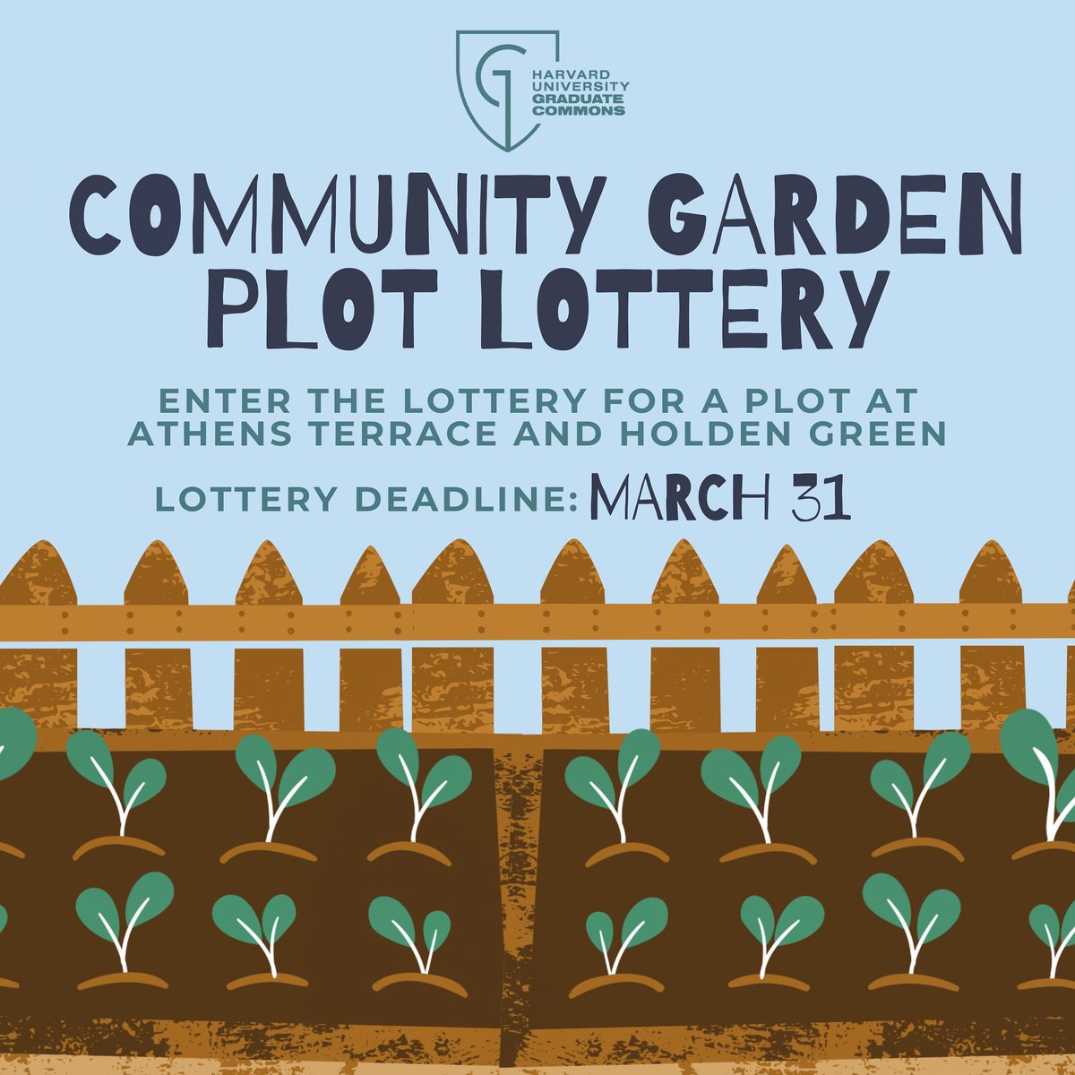 gradcommons's tweet photo. 🌺🌻🌷Spring is in the air, and so is the chance to win a plot at the Grad Commons Community Garden! Don’t miss the opportunity to register for the plot lottery before March 31st. 👨‍🌾 Let’s grow some veggies, herbs, and flowers together! 🌿🌸🍅  Check out the link in our bio! https://t.co/Qco3puFgX0