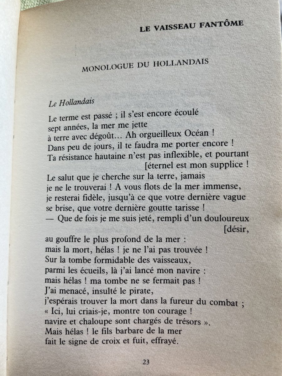 p0ezi's tweet image. "Die Frist ist um", Air du Hollandais, Le Vaisseau Fantôme de Richard #Wa... youtu.be/XbfpPGSE_AQ via @YouTube #lyriques #poèmesdopéras Choisis et présentés par Joël #Schmidt
