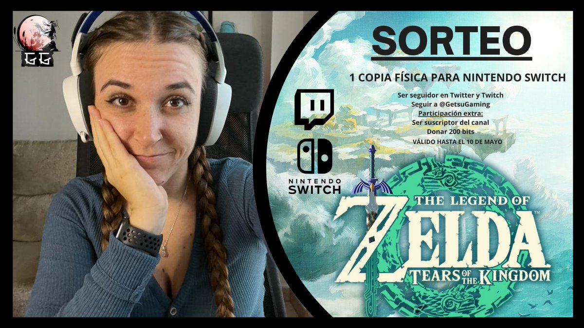 ¡SORTEO ACTIVO!
¿Cómo participar?
-Dar "Me gusta" al post
-Follow Twitter y Twitch twitch.tv/misssalandit
-Follow a <a href="/GetsuGaming/">GetsuGaming</a> 
Participación extra: Ser suscriptor en Twitch o donar 200 bits.
Activo hasta el 10 de Mayo.
