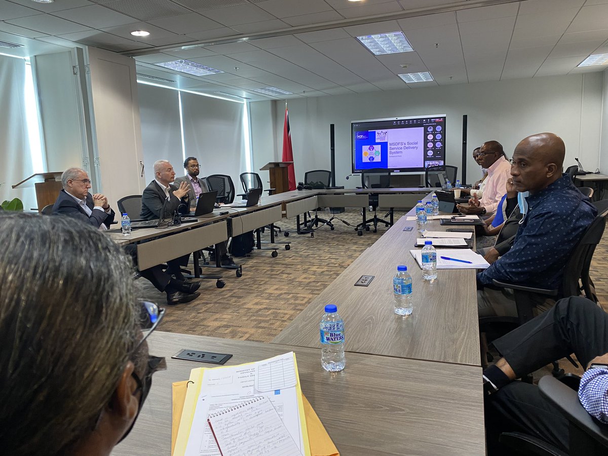 GregTheThinker's tweet photo. Last week, the @UNDPTT Accelerator Lab met leaders of #Trinidad #Government Ministries and Agencies to discuss #DigitalTransformation and E-ID priorities. Exciting activities are coming! 👀 https://t.co/cpFS5HRPMO