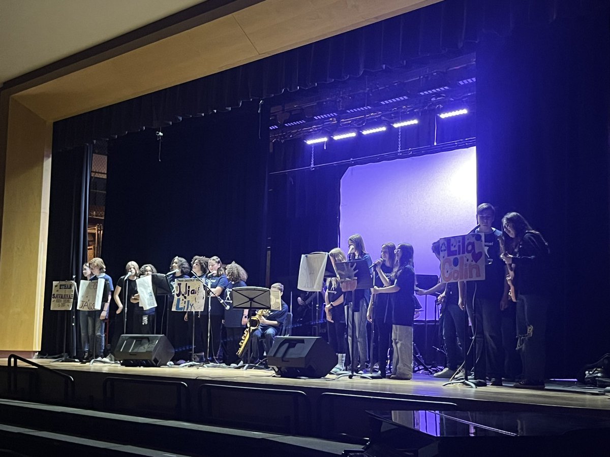 So excited for our <a href="/GFMS_info/">GFMS_info</a> <a href="/Carmelschools/">Carmel Central School District</a> rock ensemble assemblies