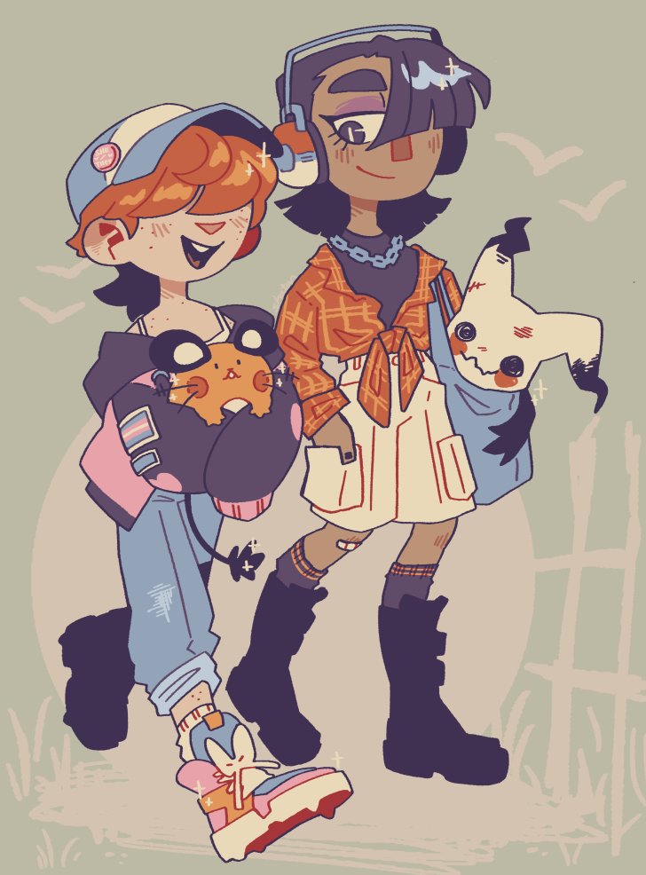 I don't live here anymore (@skatankata) on Twitter photo Whoops I tripped and fell and dropped some headcanons on <a href="/FLoaBComic/">Jacob Andrews</a> 's ocs, damn, golly, yeez
Well uh I guess these two random drawfee characters have to hang out now, that's the law I think Whoops I tripped and fell and dropped some headcanons on <a href="/FLoaBComic/">Jacob Andrews</a> 's ocs, damn, golly, yeez
Well uh I guess these two random drawfee characters have to hang out now, that's the law I think
