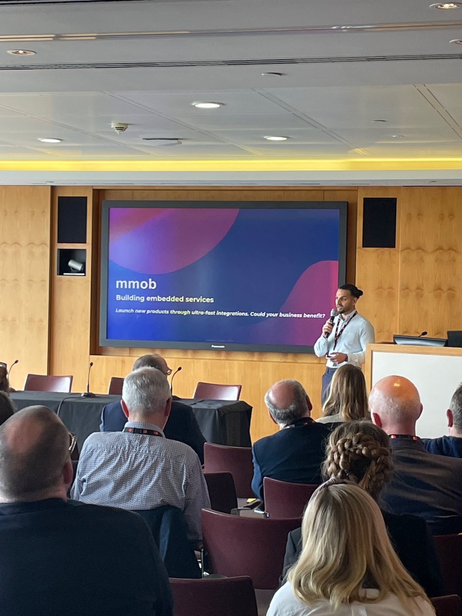 Last week I presented <a href="/mmob_fintech/">mmob</a>'s offering at <a href="/MastercardNews/">Mastercard News</a>'s European Engage Forum 🚀 

mmob was one of three Startpath alumni invited to demo, alongside Kani and <a href="/_higroup/">Hi</a>

It was a great event, full of insights and product strategies among Mastercard's network