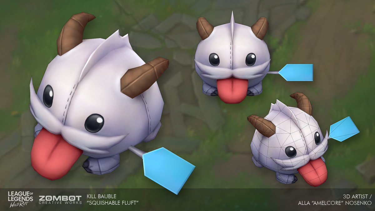 Jumaralo Hex on Twitter "Wild Rift Kill Baubles 3D Model League of