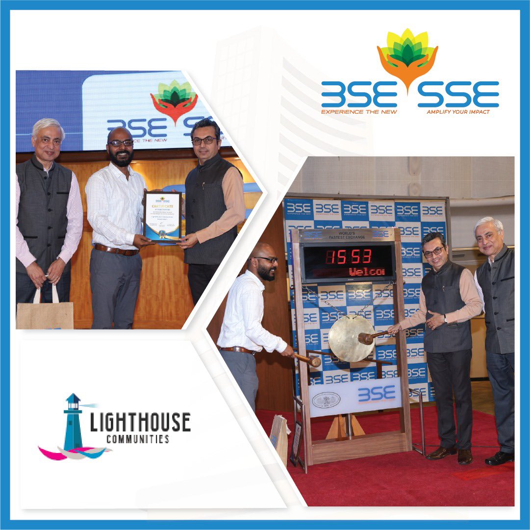BSE India on Twitter "Heartiest congratulations to the first 7 NGOs to