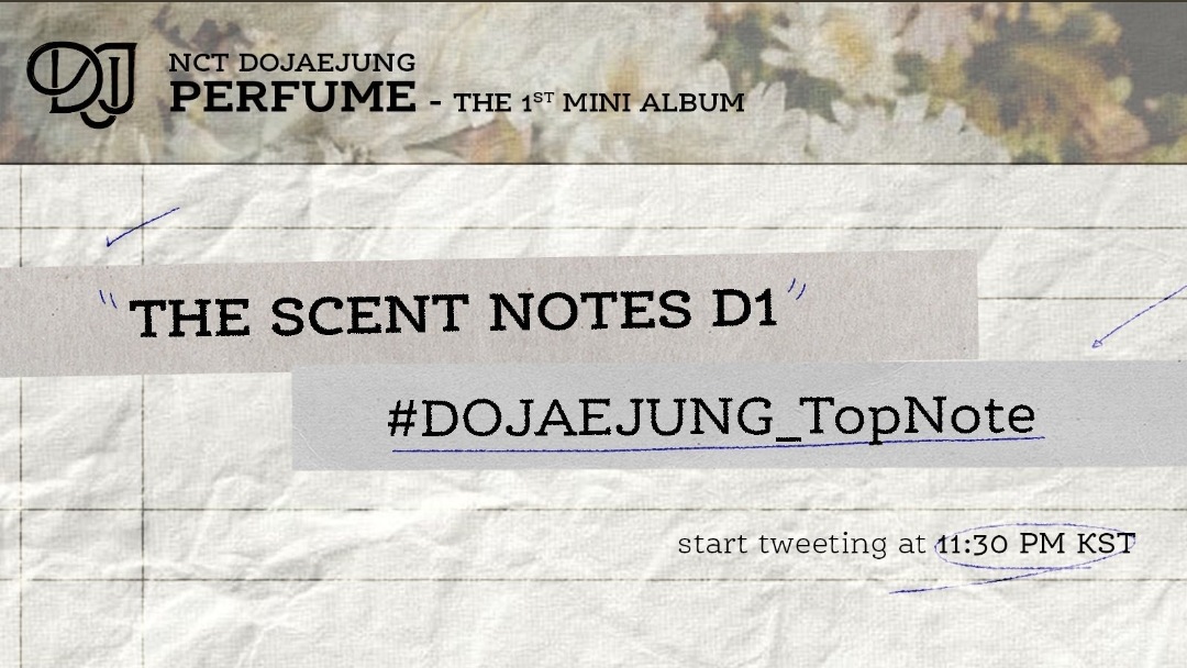 mediakdy's tweet photo. RETWEET and REPLY 5x

THE SCENT NOTES D1
#DOJAEJUNG_TopNote https://t.co/Gdbk0GOCZP