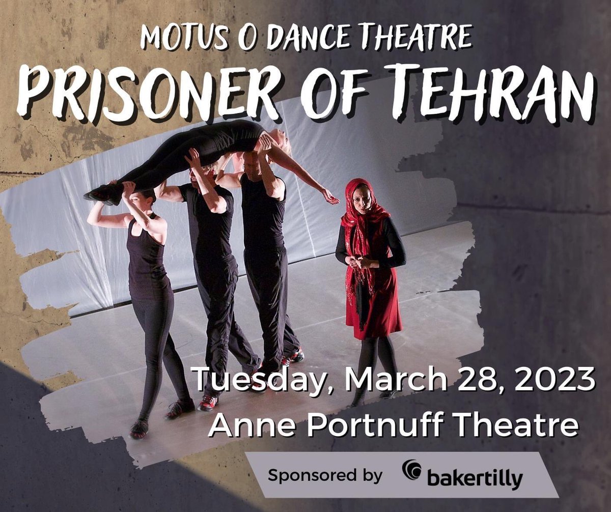 Tonight’s the night! Join us at the Anne Portnuff Theatre for <a href="/Motus_O/">MotusO Dance Theatre</a> Dance Theatre’s Prisoner of Tehran. Tickets are still available. 
#yorkton #yorktonarts #yacpresents