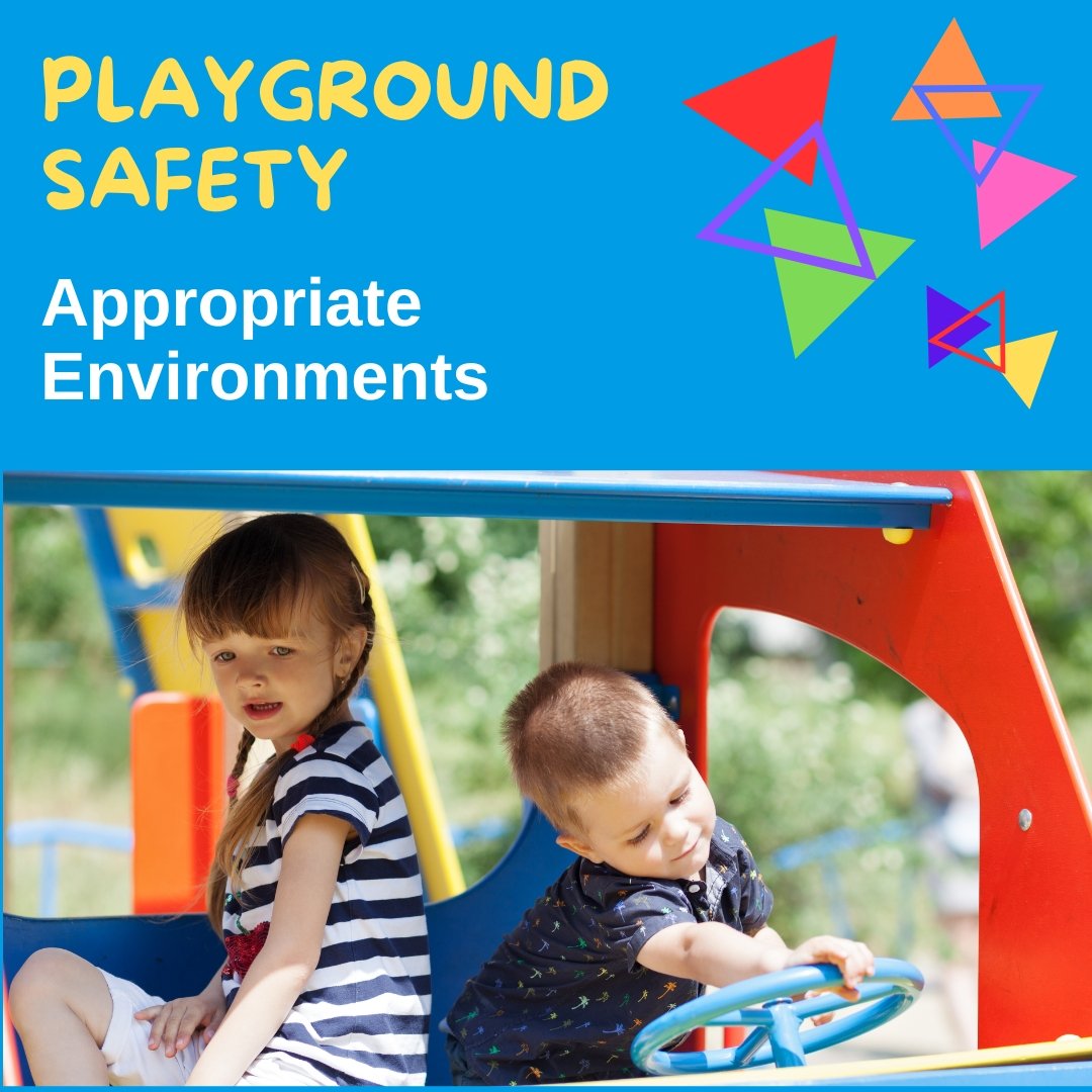 The appropriateness of an outdoor play environment is a critical health and safety factor. 
bit.ly/3s2tjop 
#playgroundsafety  #safety  #safeplay #playground #parks #publicentities #safeplaygrounds #tmhccprg #publicriskgroup