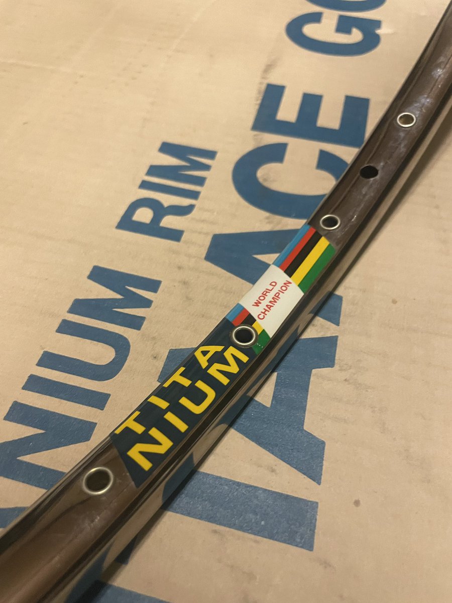 masanoriymg's tweet image. チタンのリム

 #NJS  #keirin  #ARAYA
 #TITAACE