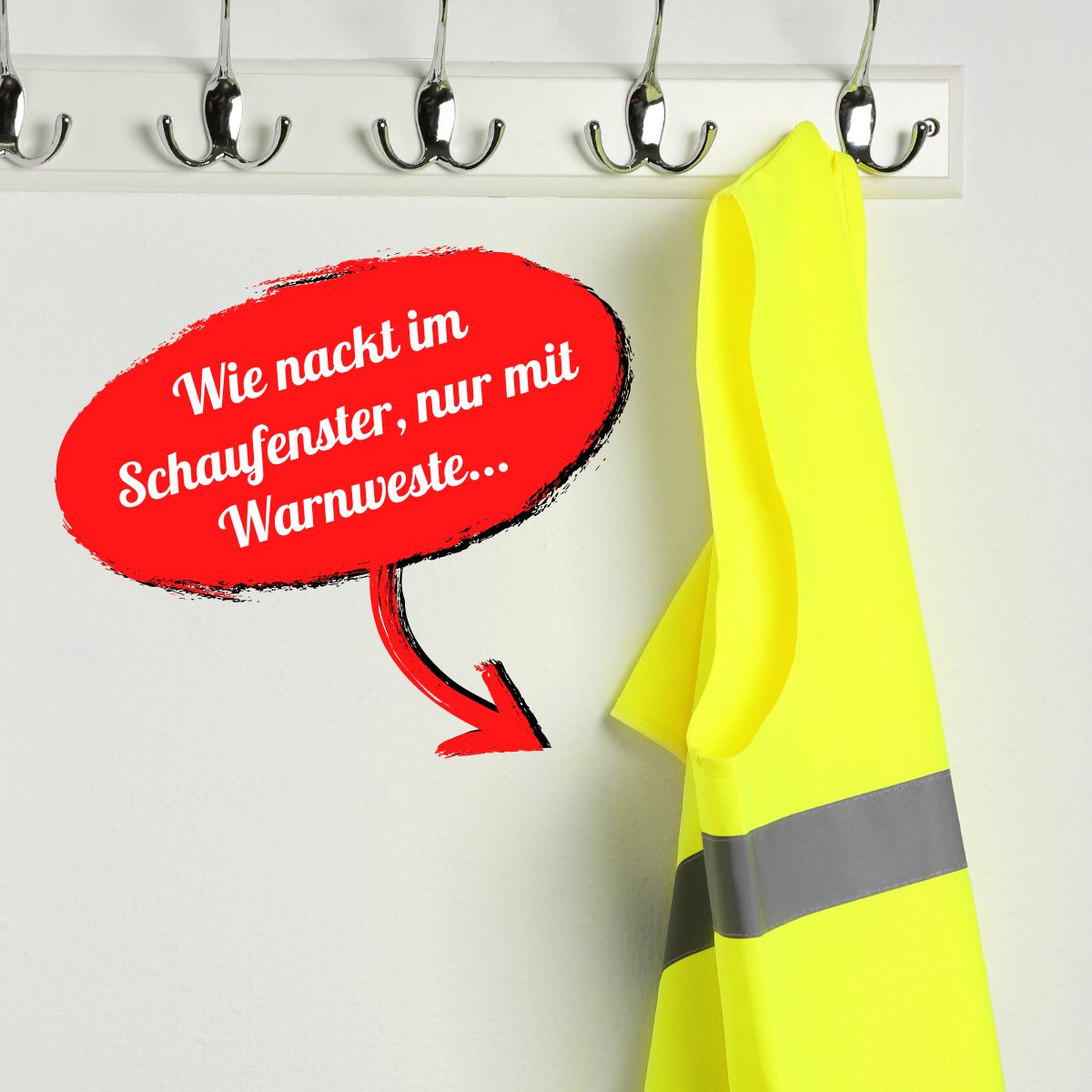 Wie nackt im Schaufenster, nur mit Warnweste! Neu auf dem Blog und Podcast - ichlebegruen.de/Artikel/1259/W…

#einermussesjamachen #sichtbarkeit #mutigsein #stärkezeigen #introvertiert #zeigdich #selbstvertrauen #selbstbewusstsein #mutigbleiben #selbstliebe #authentischsein