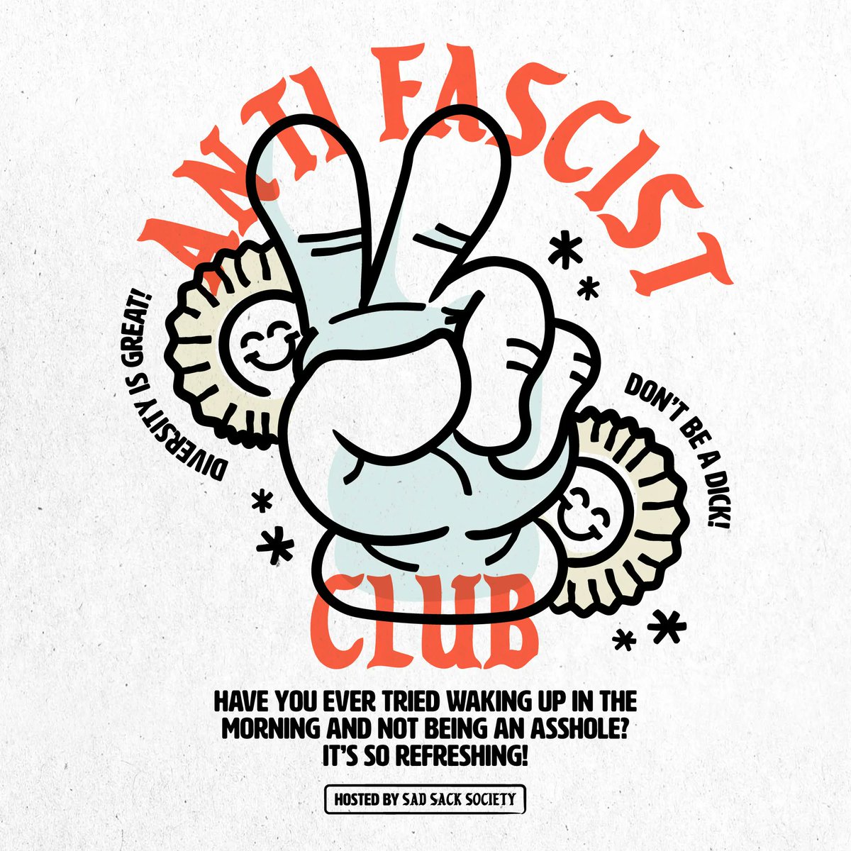 SadSackSux's tweet photo. Membership is open ✌️
.
#equality #antifascist #transrights #womensrights #abortionrights #socialjustice #nonprofit #emo #punkrock #mentalhealth #depression #anxiety #illustration #sadsack #adobeillustrator https://t.co/vo2UKJPSvD