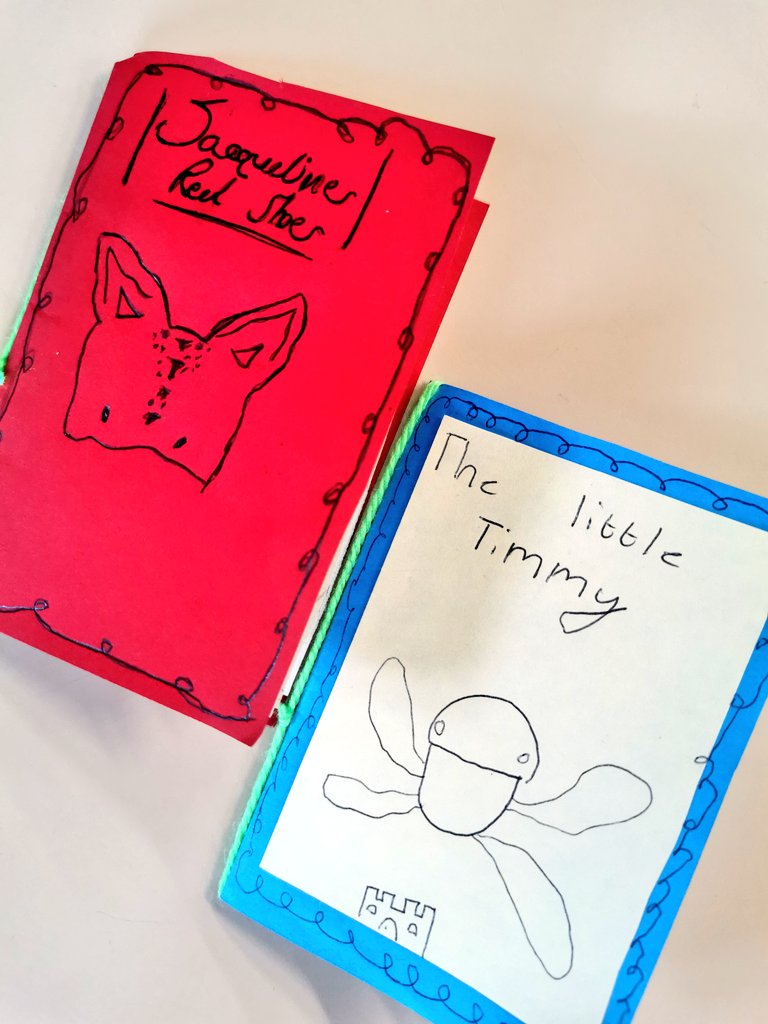 LibertonEnglish's tweet photo. Calling all S1 and S2!

Once upon a time,  the English dept ran a Fairy Tales competition...

All entries must be in to Mrs Grant by the 18th of April. You can collect all the equipment necessary from her classroom in EN6.

Some early entries... Looking fab ���� https://t.co/Efz7kxyW9s