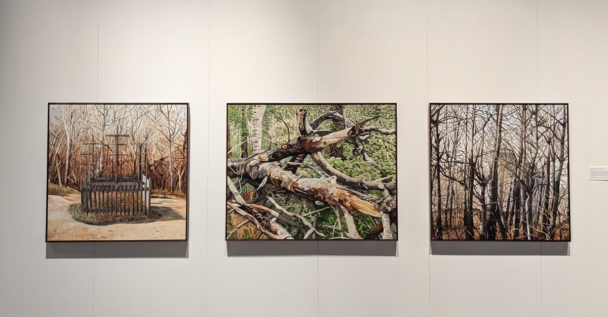 UCalgaryLibrary's tweet photo. HUGE congratulations to David Garneau, winner of the Outstanding Contribution Award in the 2023 Governor General's Awards.
His exhibition, Métissage, is at @nicklegalleries until April 22!
Come and see!
https://t.co/PEUKnXiWnX
@CanadaCouncil
#GGArts2023
#DavidGarneau https://t.co/08kg1zvuc3