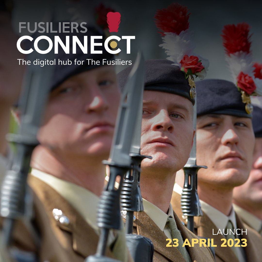 The countdown to the launch of Fusiliers Connect is on. Coming soon!

#fusiliersconnect #OAFAAF #Fusiliers #family