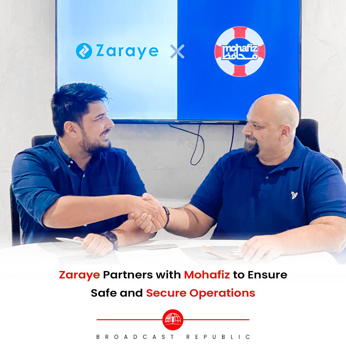 Broadcast Republic (@bcastrepublic) on Twitter photo B2B sourcing platform, <a href="/ZarayeTech/">Zaraye</a> , has joined forces with risk mitigation and crisis management service provider, <a href="/MOHAFIZ_control/">MOHAFIZ</a> , to create a safe and secure environment for its on-ground operations in Pakistan. Mohafiz's expertise in secure cash Broadcastrepublic.com B2B sourcing platform, <a href="/ZarayeTech/">Zaraye</a> , has joined forces with risk mitigation and crisis management service provider, <a href="/MOHAFIZ_control/">MOHAFIZ</a> , to create a safe and secure environment for its on-ground operations in Pakistan. Mohafiz's expertise in secure cash Broadcastrepublic.com