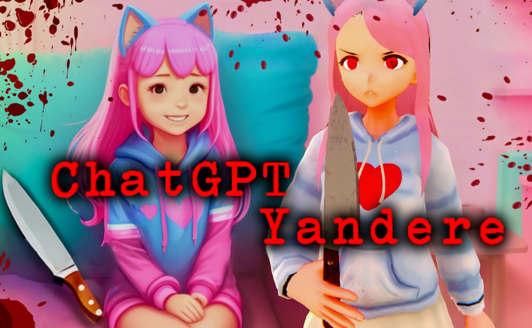 Yandere AI Girlfriend Simulator ~ With You Til The End 世界尽头与可爱猫娘 ~ 病娇AI女友  Powered by ChatGPT by DGSpitzer, vivyhasadream