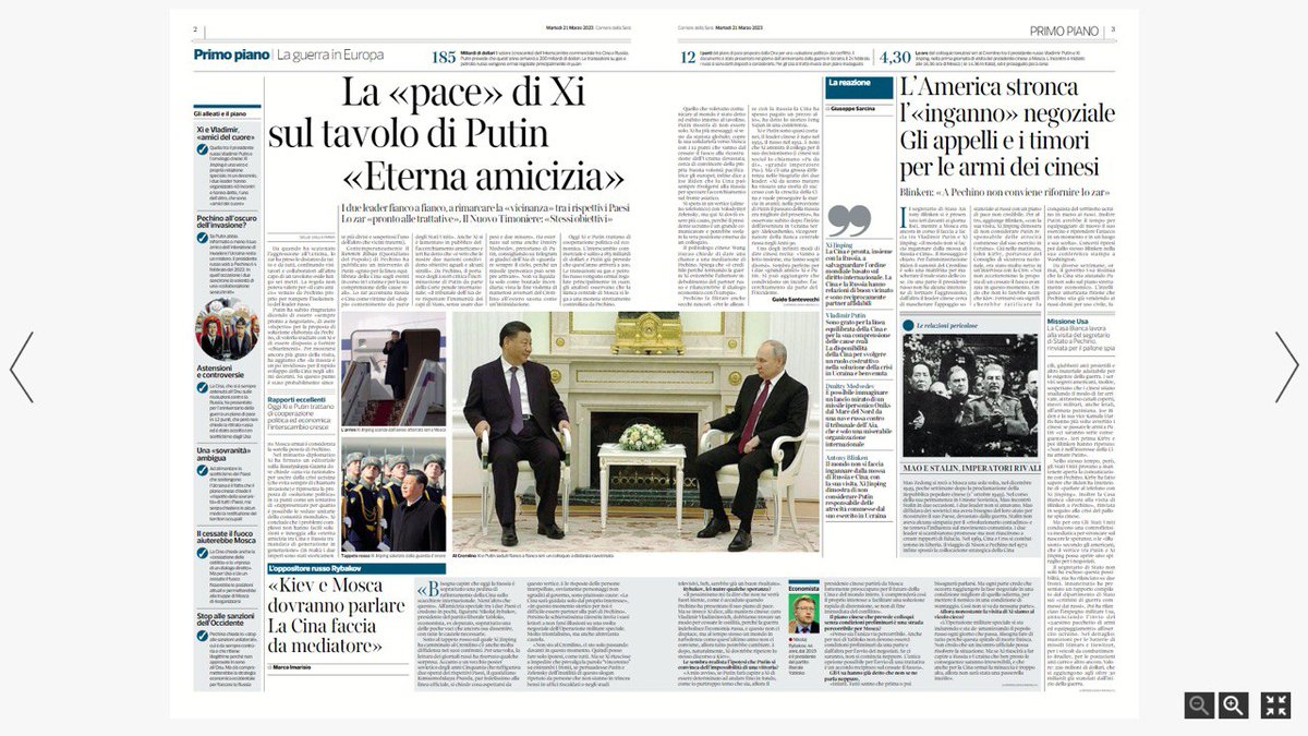 nikolayrybakov's tweet image. &quot;Ukraine and Russia will have to talk to each other, Beijing can mediate&quot;. 

My interview with this title was published in the Italian newspaper @Corriere 

The full version is available on the website - is.gd/PhLWTC
