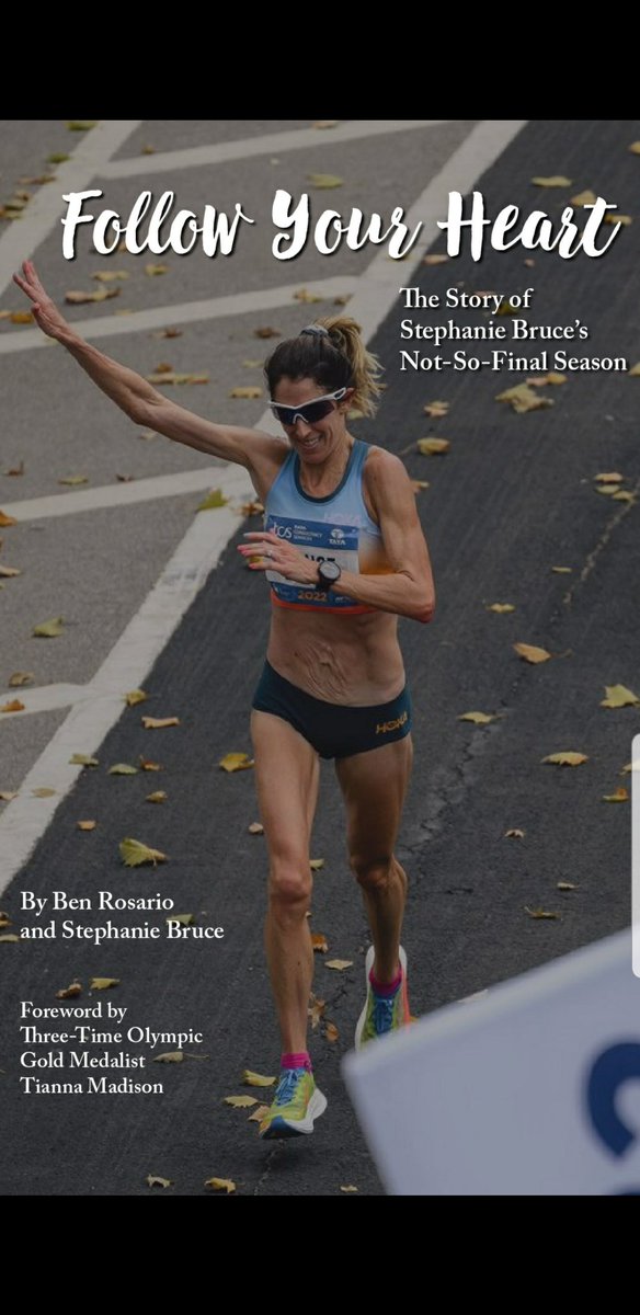 With the many new books by female elites, this one is full of joy, growth, and grit. <a href="/Steph_Rothstein/">Stephanie Bruce</a> is a force of energy &amp; determination, <a href="/BenRosario1/">Ben Rosario</a> is a guiding light &amp; mentor, and this book chronicles a challenging but great year, and a storied career. Congrats Steph &amp; Ben!