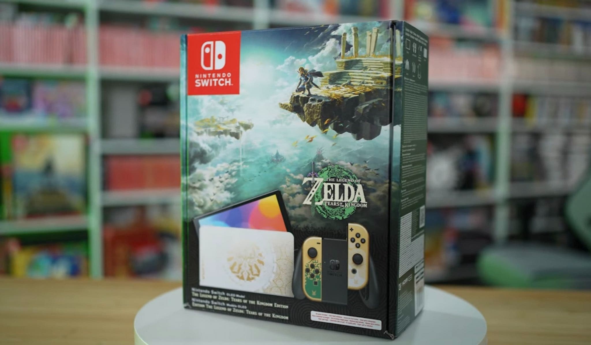 Nintendo Switch Versão OLED - Zelda: Tears of the Kingdom