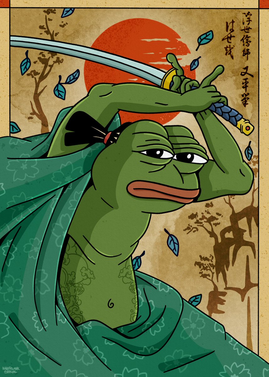 🉐 Japanese Pepe 🉐 Open Edition 🉐 Japanese Pepe knows no fear