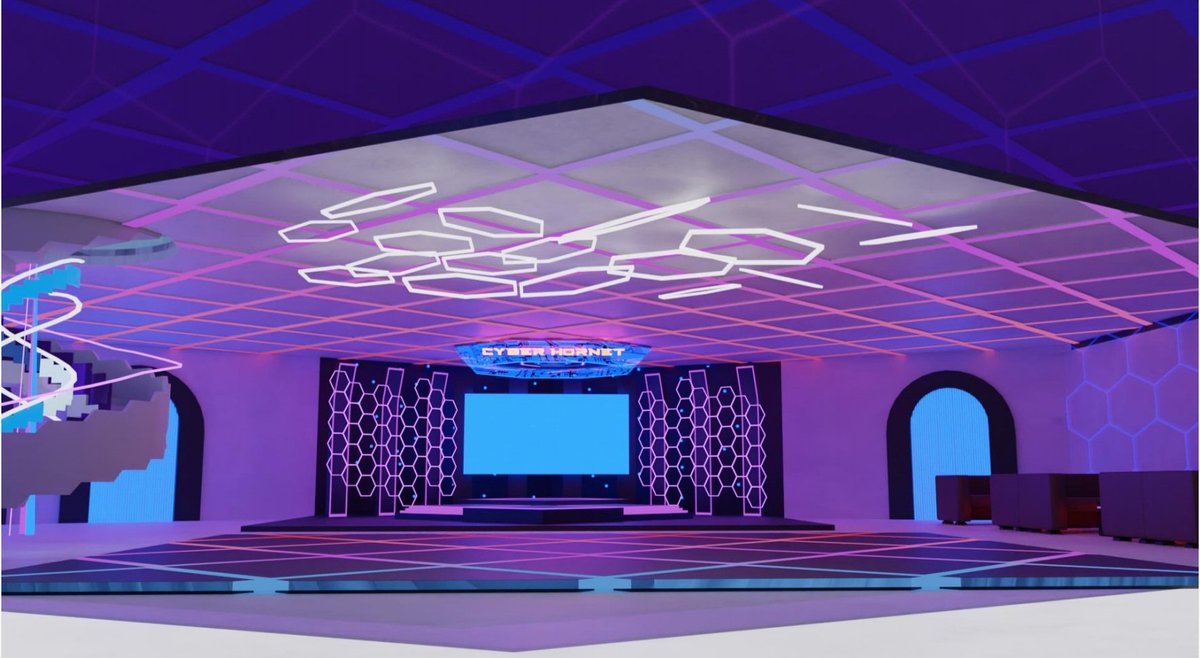 TheCyberHornets's tweet photo. Who's ready to PARTY in the Cyber Hornets @OfficialTCGCoin Metaverse HQ!!! 🥳 https://t.co/nLG8MAM43d