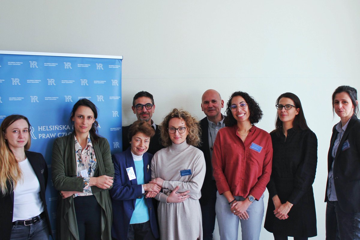 These days <a href="/hfhrpl/">Helsińska Fundacja Praw Człowieka</a> in cooperation with <a href="/UNHCRPoland/">UNHCR Polska</a>, <a href="/CPPHN/">CentrumPomocyPrawnej</a> and <a href="/IRCT/">IRCT</a> conducts a workshop on documenting tortures &amp; identifying torture survivours. Among the participants are public officials, border guard officers and NGO members.