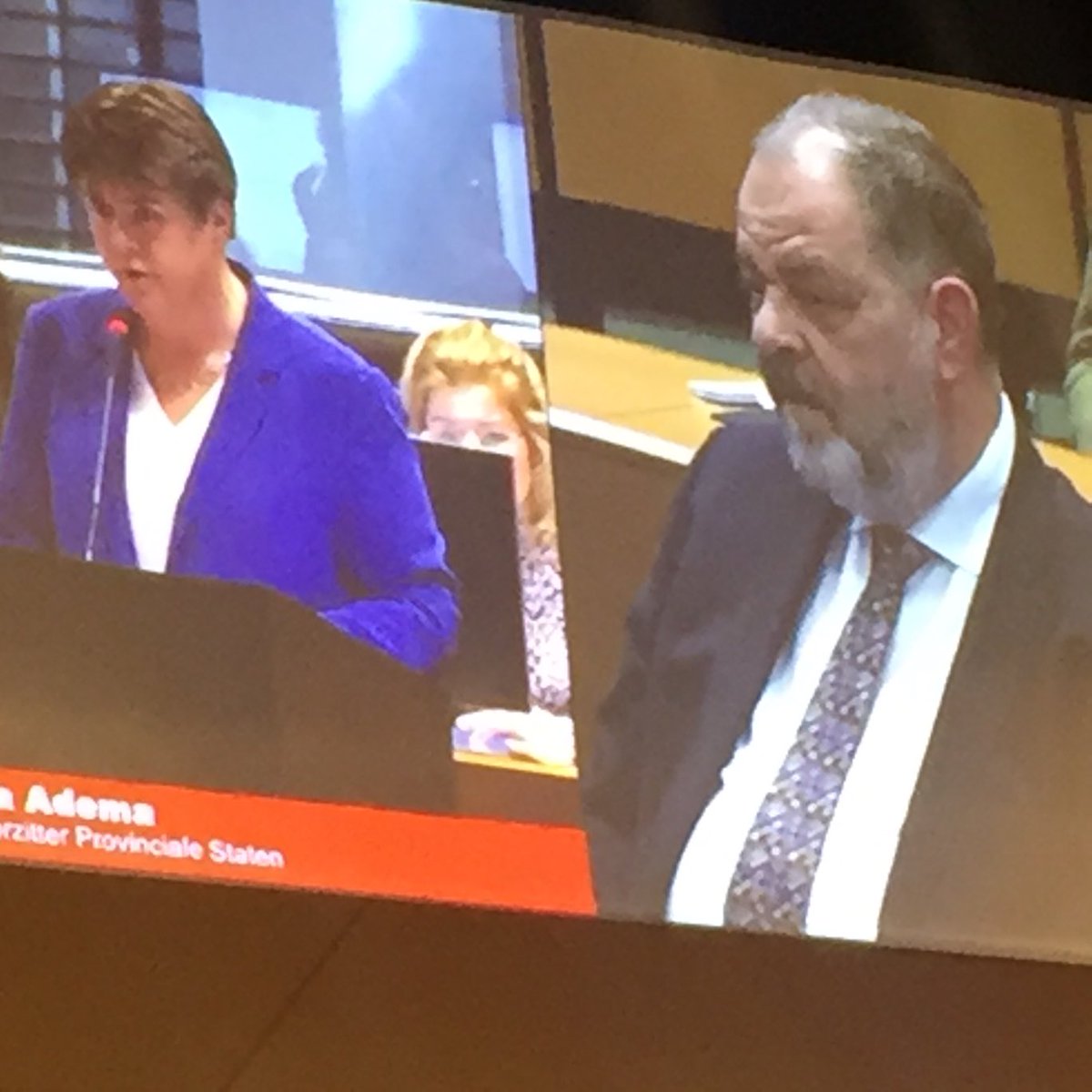 JanvanGroos's tweet photo. Henk van Zelst wordt uitgezwaaid maar gelukkig wil hij wel door als burgerlid. Bedank Henk. https://t.co/Yzy0lqe8x7