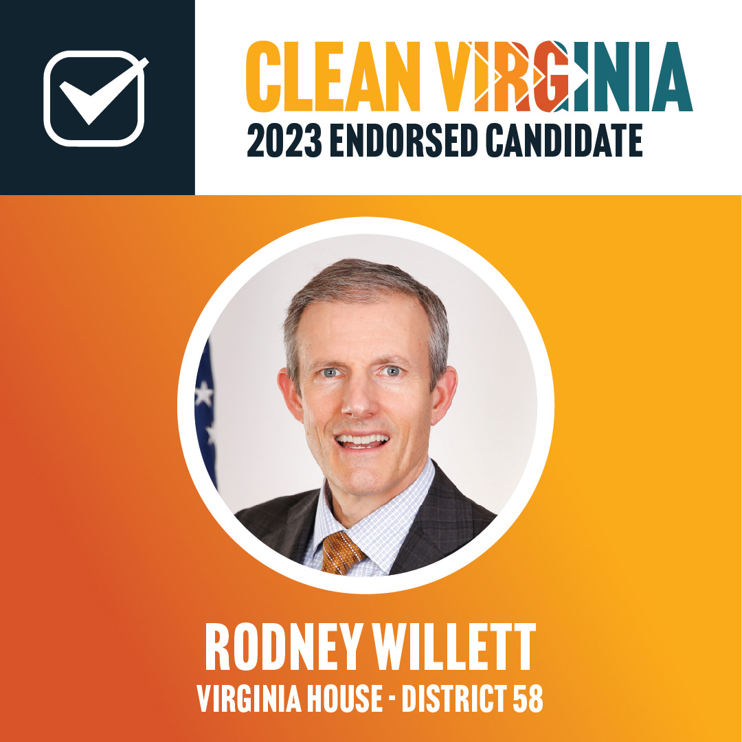 DelRodWillett's tweet photo. Thank you to my friends @CleanVirginia for their support. I am committed to an equitable transition to clean energy that is accessible and affordable for all Virginians, and look forward to working together in the General Assembly. #CleanVirginia #CleanEnergy #CleanGovernment https://t.co/zd7p5vkqKg
