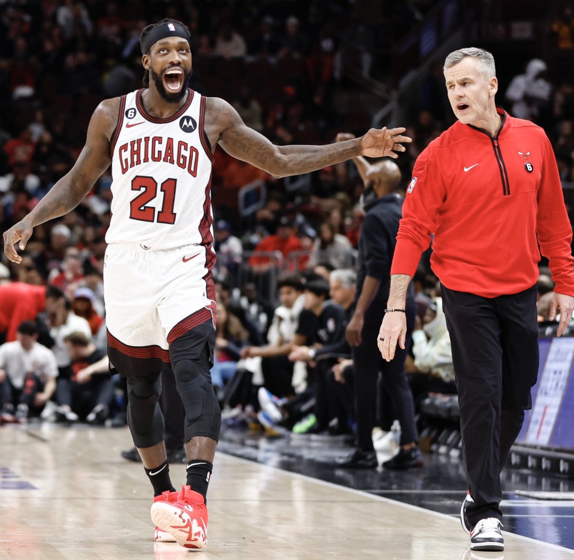 SeeBullsRed's tweet image. Sick and tired of looking at his BubbleYum ass and so is #CoachPat