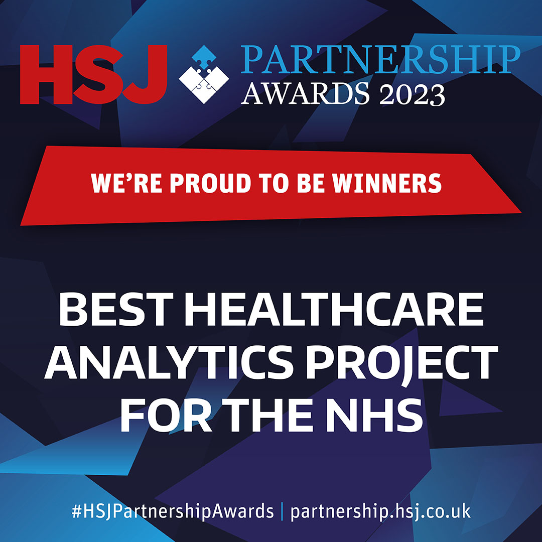 As part of the Hep C Elimination Partnership, we're delighted to announce that we won Best Healthcare Analytics Project for the NHS at the @hsjpartnership Awards 2023 alongside our incredible partners 🙌 #HSJPartnershipAwards
