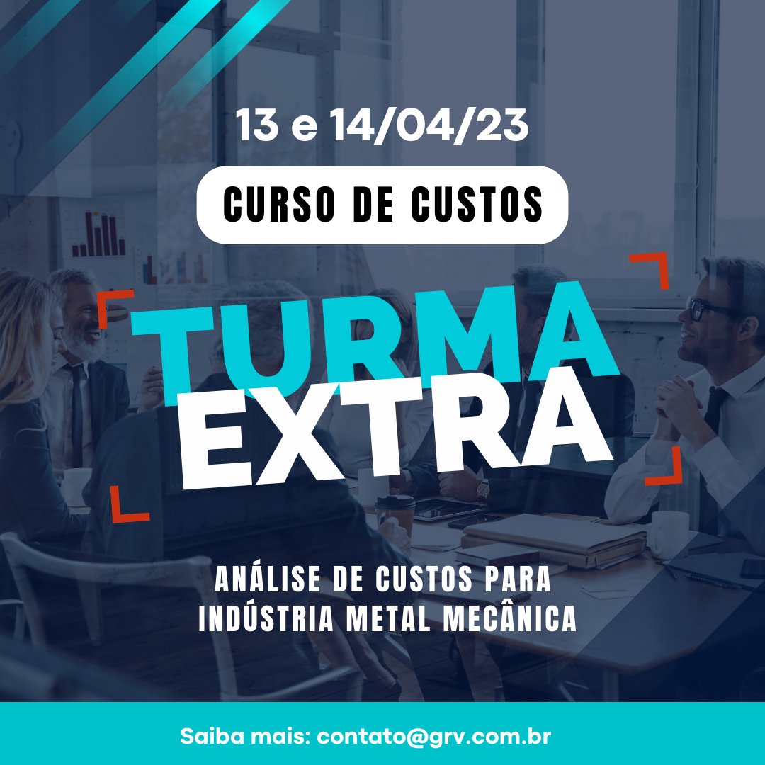 grvsoftware's tweet image. 📊Devido à grande procura, abrimos uma TURMA EXTRA para o “Curso de análise de custos e formação do preço de venda”.

✏Garanta a sua vaga e se inscreva!! Acesse bit.ly/curso-de-custo…

#grv #grvsoftware #software #industria #tecnologia #cursodecustos #custosindustriais