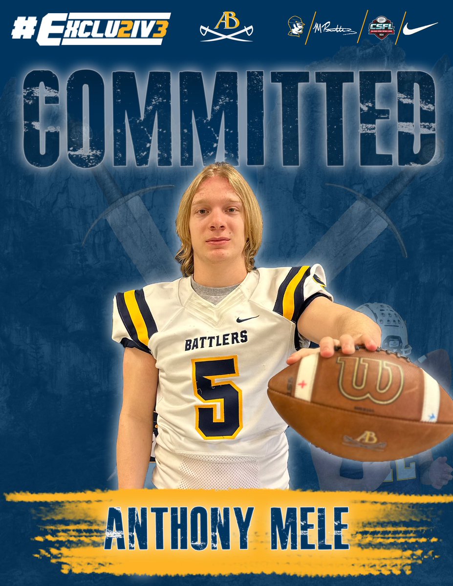 Anthony_Mele30's tweet photo. Committed @BattlerSprintFB @CoachPerotti @coop_football @CoachStephen13 @MikeStaggers https://t.co/9fp5WcQSlv
