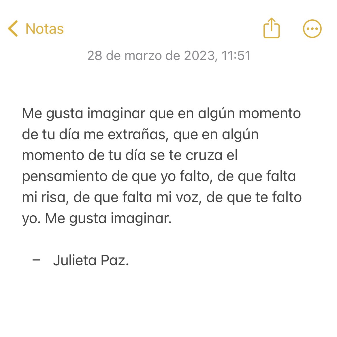 “Me gusta imaginar”