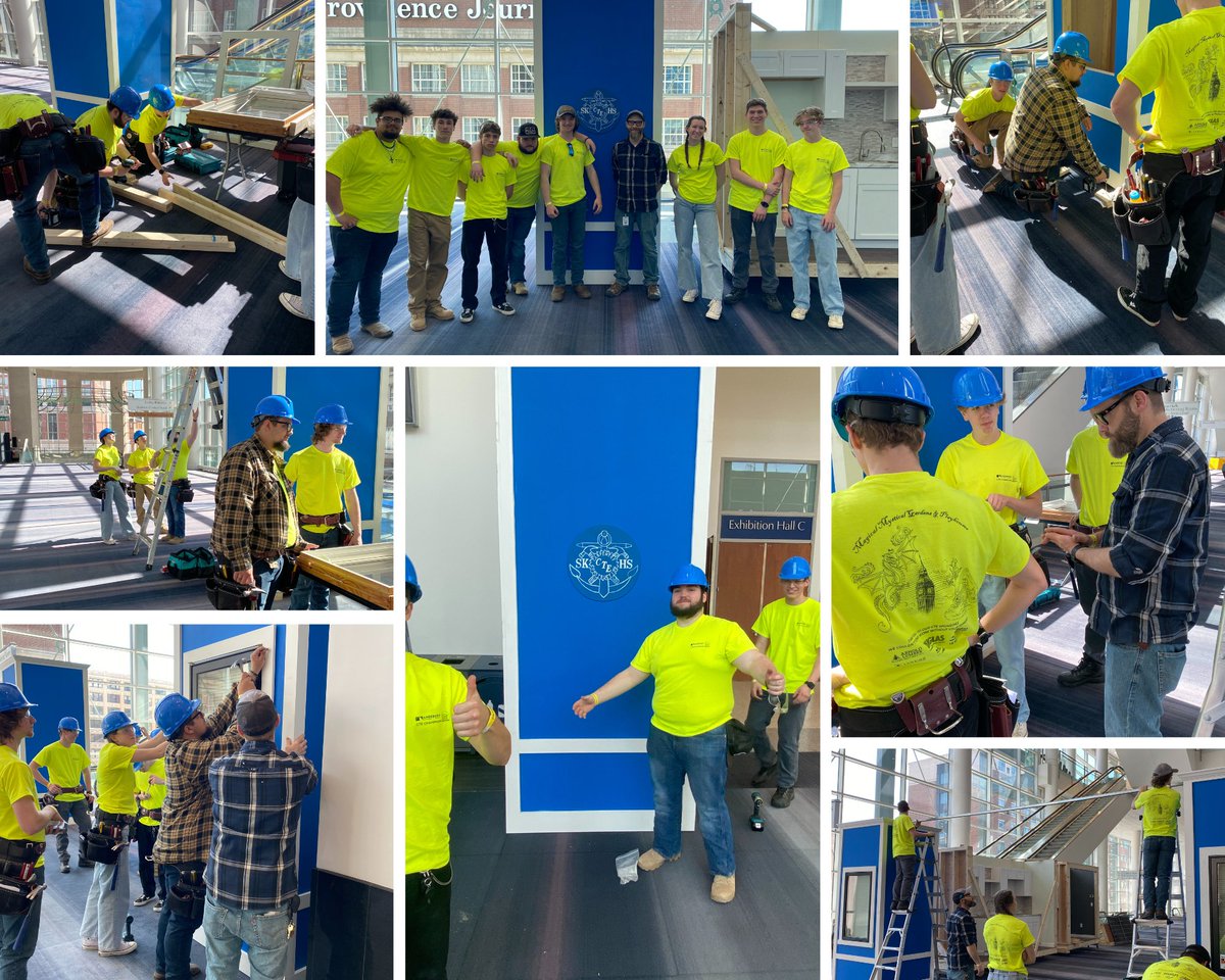 Scott Rollins (@mrrollinsmhs) on Twitter photo Our Construction Tech CTE had the privilege of creating and installing the entrance pillars to the 2023 RI Home Show! Congrats Adam Shaw and his CTE students for doing such a great job on the pillars that will be so prominently displayed! #SKdoesCTE <a href="/skhsrebels/">South Kingstown High School</a> <a href="/RIDeptEd/">Rhode Island Department of Education (RIDE)</a> Our Construction Tech CTE had the privilege of creating and installing the entrance pillars to the 2023 RI Home Show! Congrats Adam Shaw and his CTE students for doing such a great job on the pillars that will be so prominently displayed! #SKdoesCTE <a href="/skhsrebels/">South Kingstown High School</a> <a href="/RIDeptEd/">Rhode Island Department of Education (RIDE)</a>