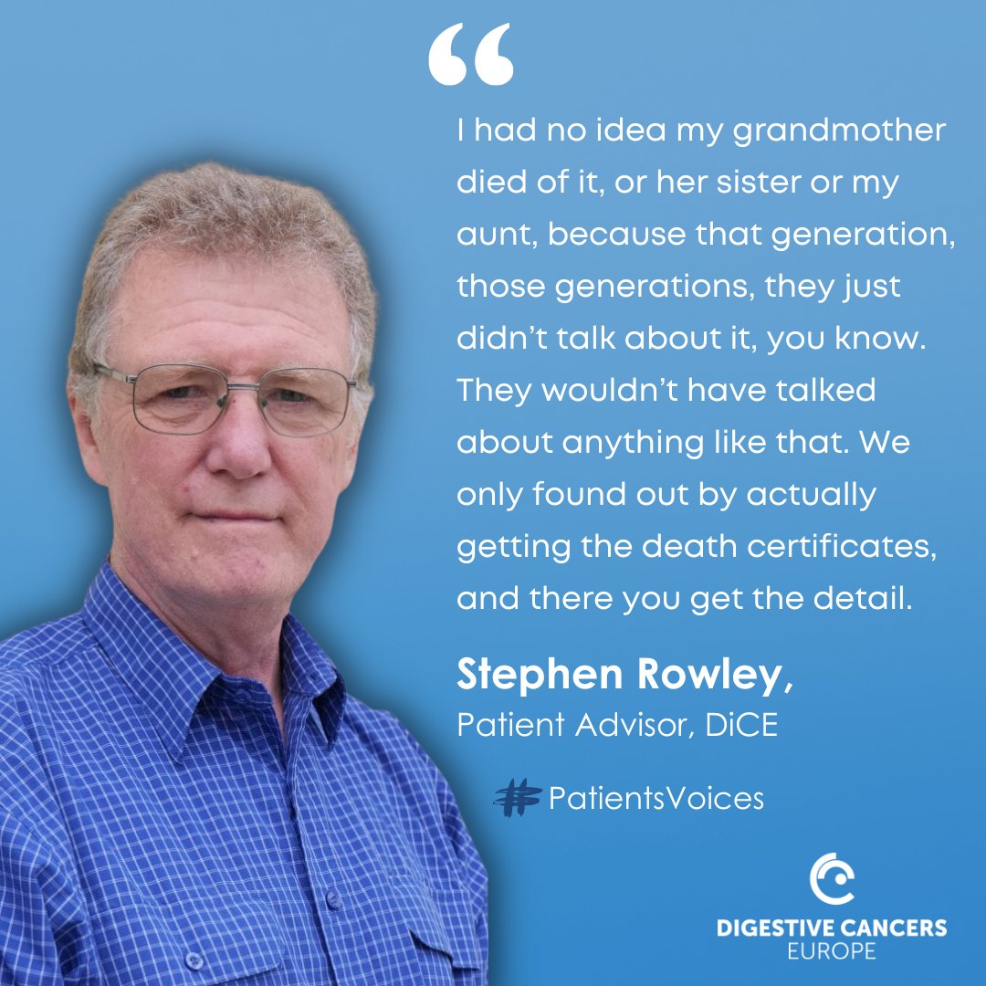 Check out @KargerPublisher's interview with @StephenRowley, member of DiCE's Patient Advisory Committee for #ECCAM2023 on his journey in beating #ColorectalCancer. Plus, remember that you still have a few days to #StepUp4CRC & make a difference. 
Read it👉 bit.ly/3TPEG0B