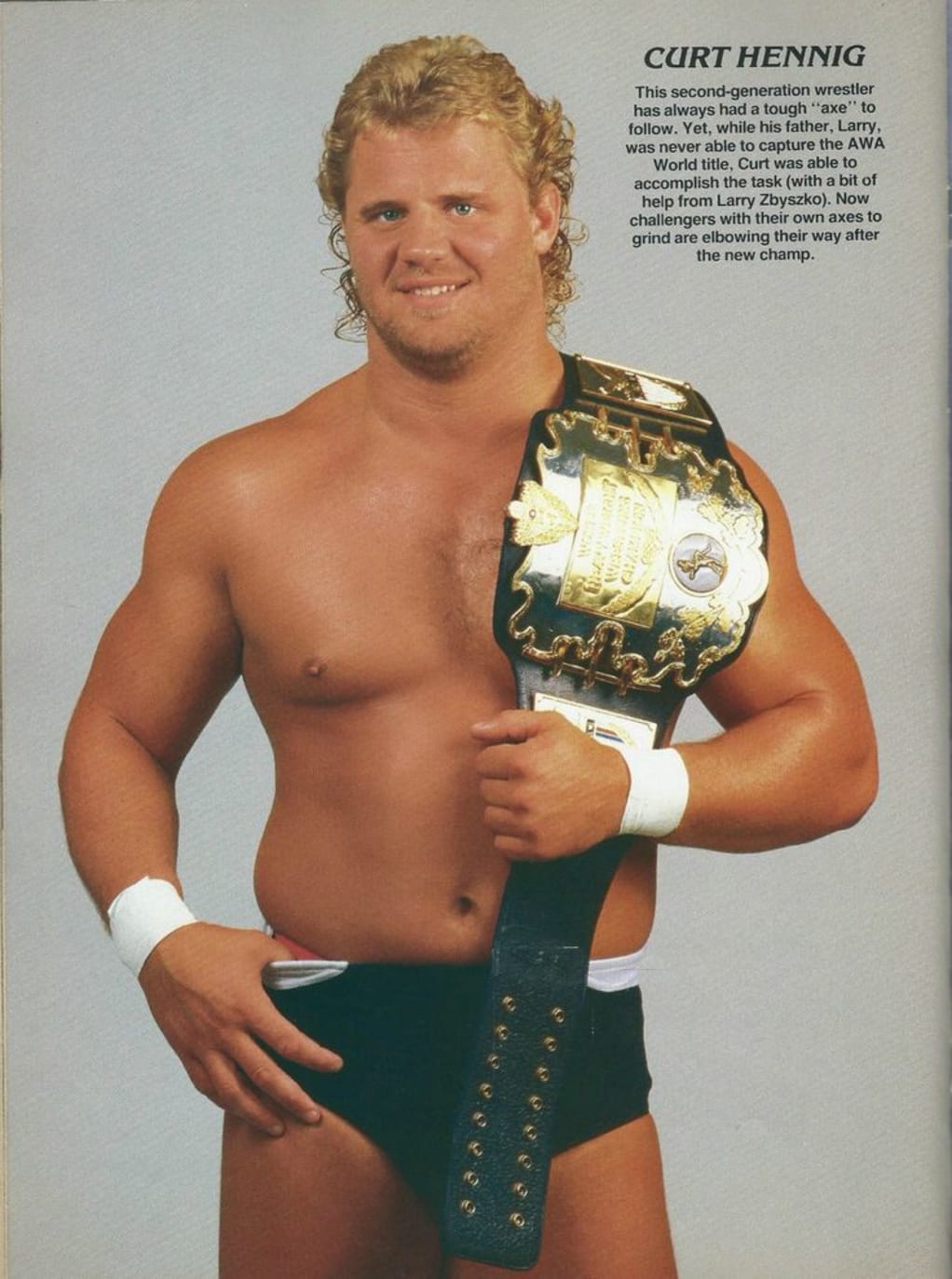 Happy Birthday to \"Mr. Perfect\" Curt Hennig! Curt would be 65 today if he was still with us. 