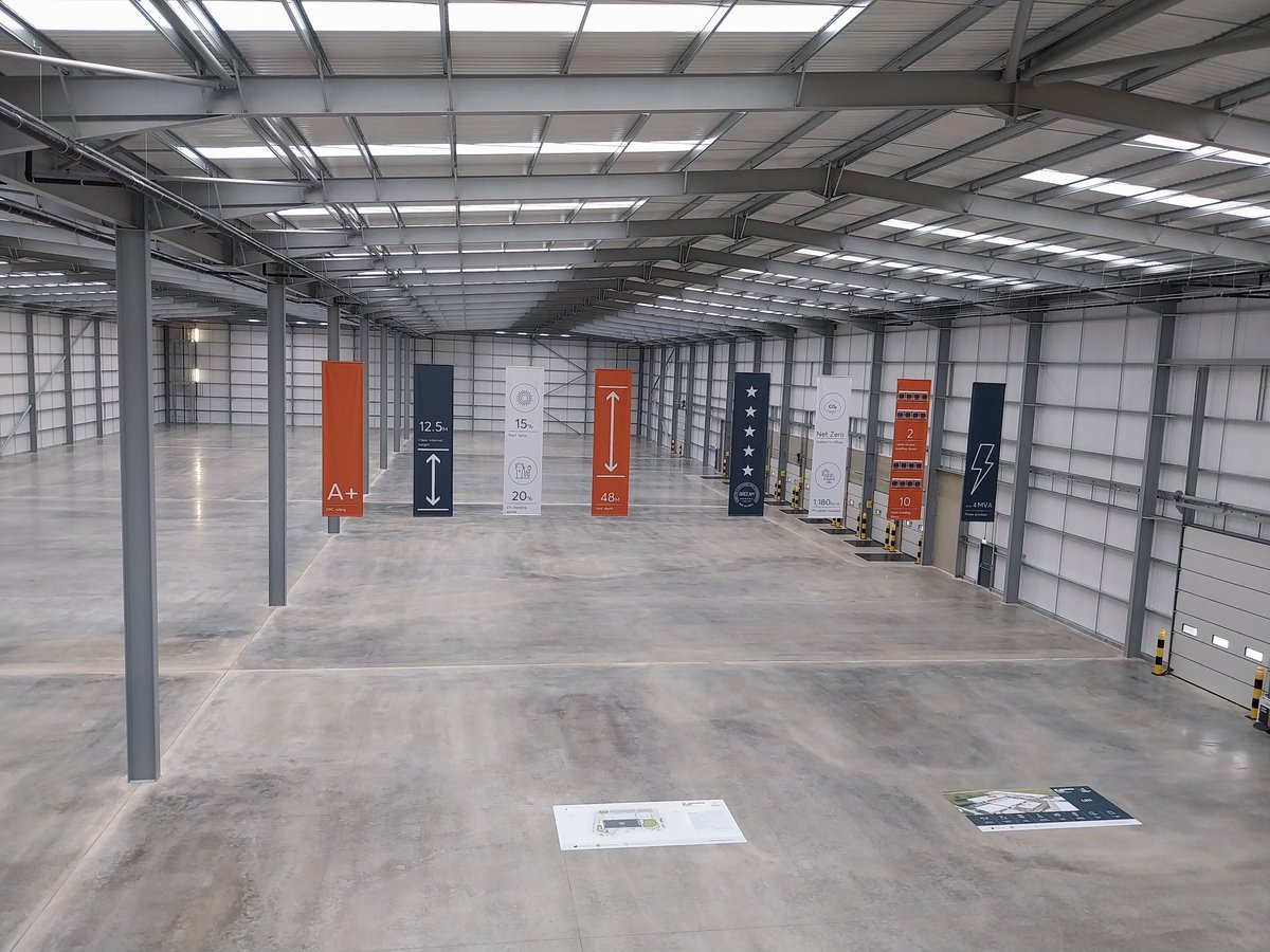 TeamLincs's tweet photo. Great launch of Phase 4 @StModwenIL with #TeamLincolnshire ambassadors.
Contact ben.silcock@stmodwen.co.uk to hear about the #warehouse opportunities at St. Modwen Park, #Lincoln.
Superb catering by @49Beans_NG21 #sustainable #Aplus #energyrated #togetherwearegreater https://t.co/BFchcy1FXX