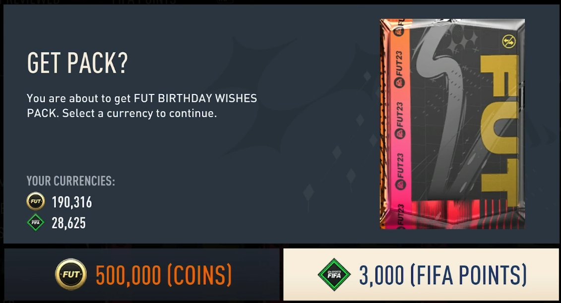 bateson87's tweet photo. Want a chance to open this 500K pack on #FIFA23?

Simply drop a like on this tweet!

Make sure youre following aswell so I can DM :)

5 winners to be DMd with FP codes on Thursday https://t.co/UYOBbbmRGW
