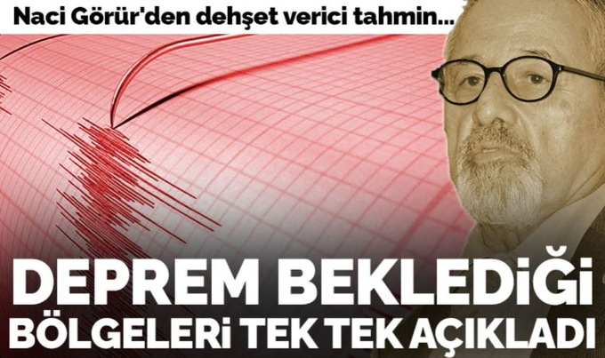 Naci Görür'den dehşet verici tahmin... Deprem beklediği bölgeleri tek tek açıkladı
cumhuriyet.com.tr/turkiye/naci-g…