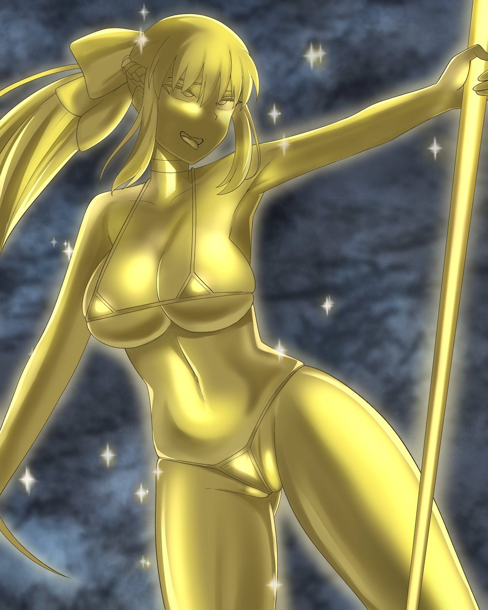 ぼく
「黄金像にするご依頼とかじゃなくて、
なんか描いたことないけどこれ
黄金像にしたいなと思って黄金像に
した後感覚はそのままにして
敏感なところ磨かれて追い討ちアクメ
する差分を描いた」
フォロワーさん
「これが初めて…?その道10年の
ベテランが更なる刺激を求めて
描くシチュだろ」 https://t.co/xi1gli53Jl