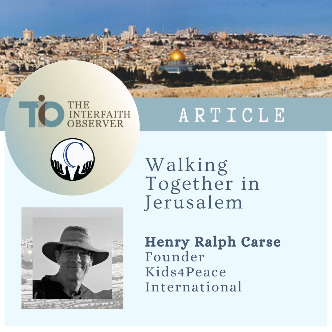 CenterEIE's tweet photo. "New realities require new language. To live together, to walk together, rather than to be separated by fear and loathing – this will require rewriting the religious narrative..." 
 Walking Together in Jerusalem by Henry Ralph Carse. https://t.co/TodvmiZJFE 
#tiotuesday https://t.co/c3yrhCP3Rp